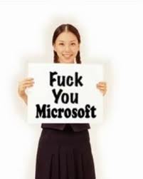 Girl fuck Microsoft